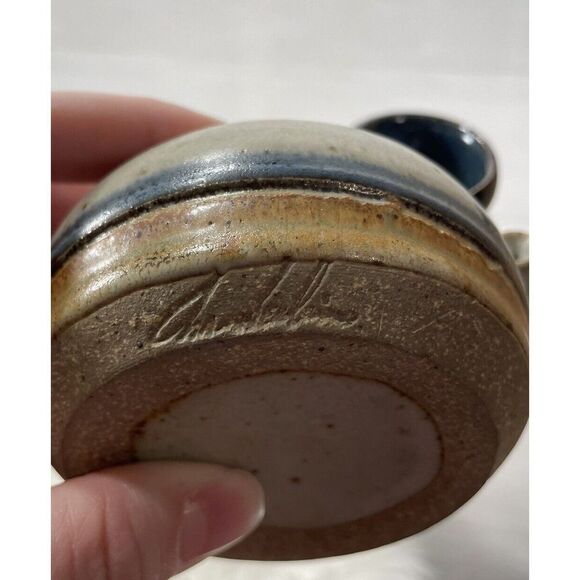 Chamberlain Pottery Oil Lamp - Great Condition - Picture 7 of 8